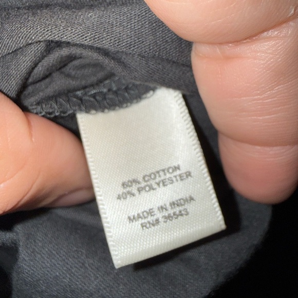 Bass Heritage Knits three-quarter sleeve top with a crochet neckline - Picture 4 of 4